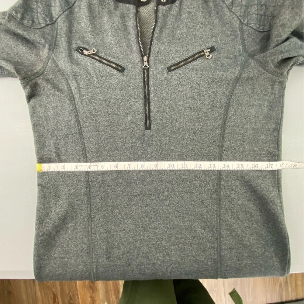 Lauren Ralph Lauren gray quilted